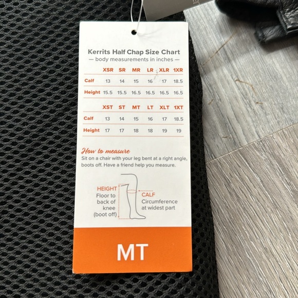 Kerrits Griptek Half Chap 2.0 Tall, ladies MT, NWT - Picture 9 of 12